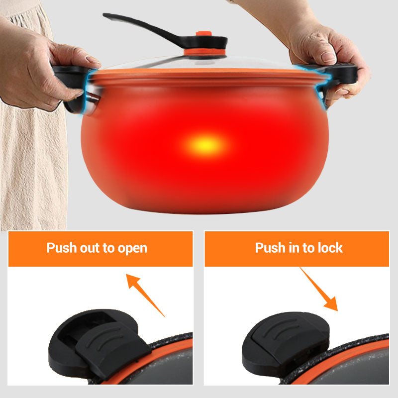 💯2025 HOT SALE -58% OFF🔥Large Capacity McRib Stone Micro-Pressure Cooker