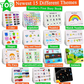 My Preschool Busy Book(12 Different Themes Pages)📚Best Christmas Gift for kids🎁