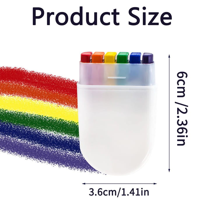 🏳‍🌈BUY 1 GET 1 FREE 😍!!!EACH ONLY NEED ￡1.89🏳‍🌈Rainbow Face Body Paint