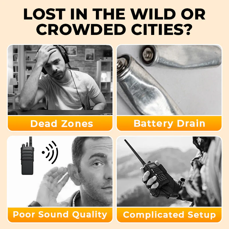 🔥📡 UV-5R Ham Radio Long Range UV5R Two Way Radio Dual Band Walkie