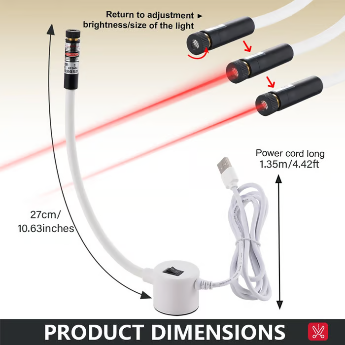 🎄Christmas Sale 49% OFF🔥Magnetic Positioning Quilting Light for Sewing Machine