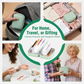 💊 A8 Waterproof Pill Organizer – 14 Large Zippered Pouches for A8 Binder