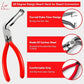 Automotive Electrical Disconnect Pliers Kit,Auto Repair Plier,High-Carbon Steel Connector Separator 60 ° Pliers,Hose Clamp Plier,Car Trim Clip Removal Pliers,Plug Release Tool and Wire Terminal Removal