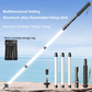 Luminous Tactical Trekking Poles – LED Lightweight Foldable Hiking Sticks