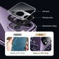 Magnetic double-sided anti-peep glass mobile phone case for iPhone