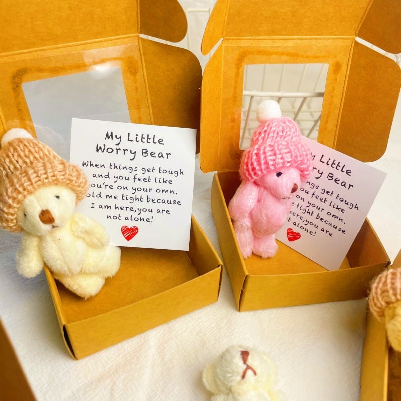 🎁Hot Sale ONLY £7.99 TODAY!!🧸✨Little Bear in Box, My Little Worry Bear