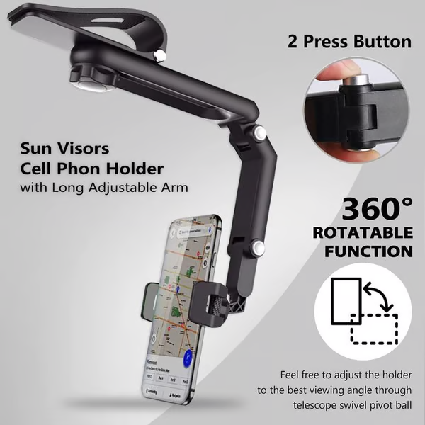 🔥🔥Hot Sale🔥 Rotatable and Retractable Car Phone Holder