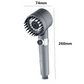 Multi-functional High Pressure Shower Head Set