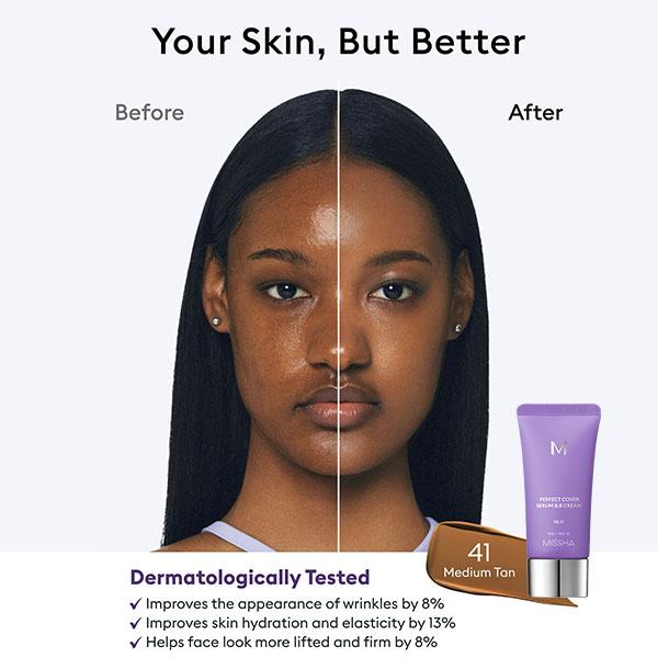 💜 LAST DAY PROMOTION - 50%OFF 💜 Perfect Cover Serum BB Cream