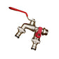 🔥Last Day 50% OFF🔥Buy 2 Save 5% & Free Shipping🔥WRAS Approved Double Outlet Outdoor Tap | Built-In Non-Return Valve & Freeze-Resistant Brass (UKCA/CE)