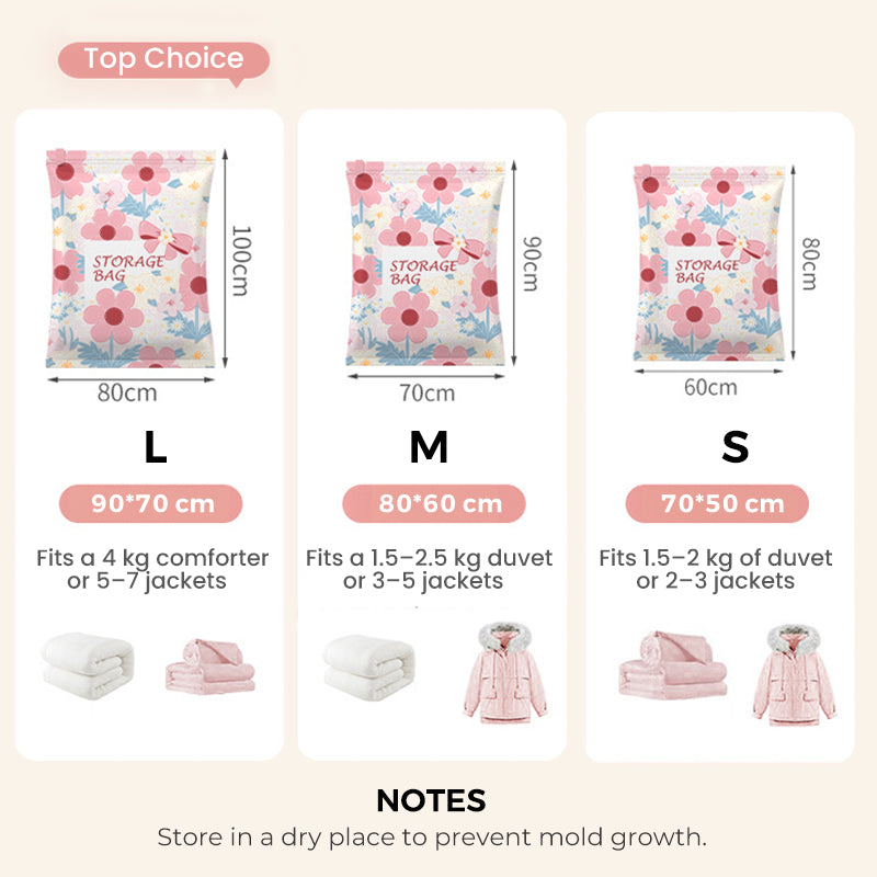 Space-Saving Vacuum Storage Bags