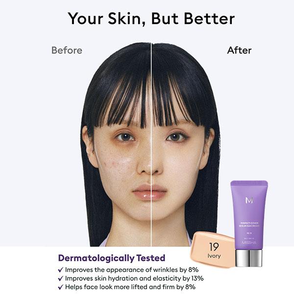 💜 LAST DAY PROMOTION - 50%OFF 💜 Perfect Cover Serum BB Cream
