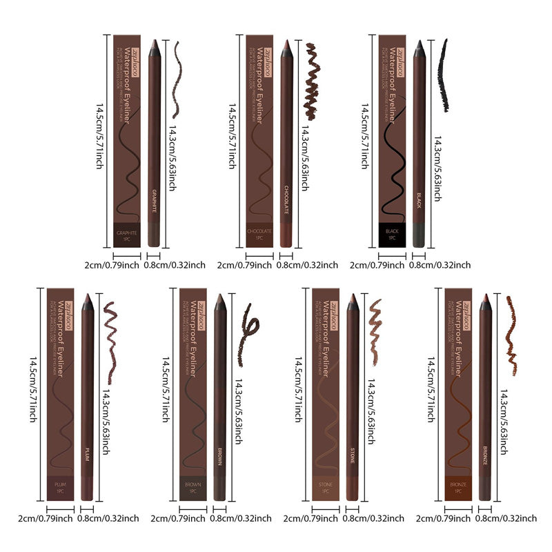 ⏳LAST DAY SALE: ￡7.99!!! 💜BUY 1 GET 1 FREE💜Waterproof Beachproof Gel Liner 4