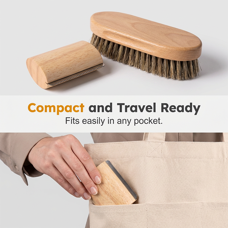 🥳2026 HOT SALE🥳💞50K+ SOLD!🐕🦴50% OFF! Gentle Deshedding Brush – No pulling, no pain. Ergonomic wooden handle. Removes undercoat & dander. Perfect for anxious or sensitive pets. A calm grooming session. 🌿💚