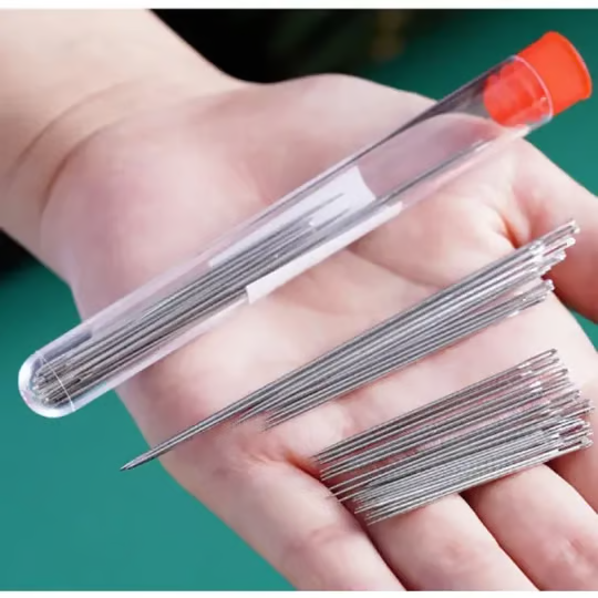 🔥34PCS Durable Big Eye Needles Set – Ideal for Sewing, Embroidery & Repairs