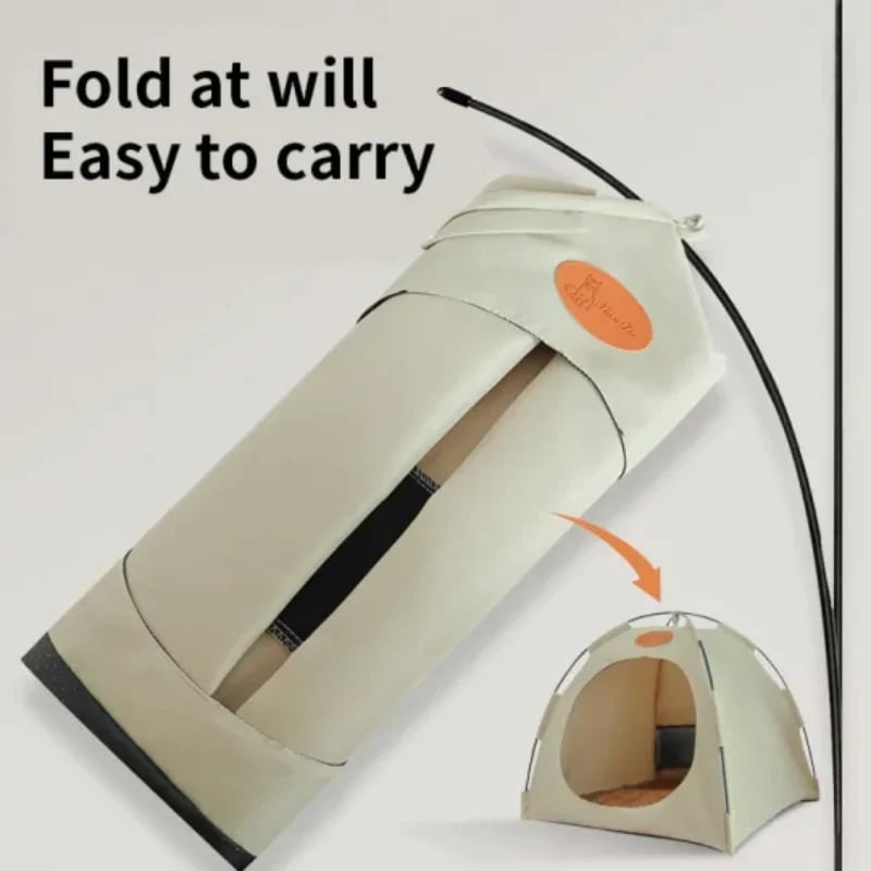 🐱 Pet Cooling Tent Bed