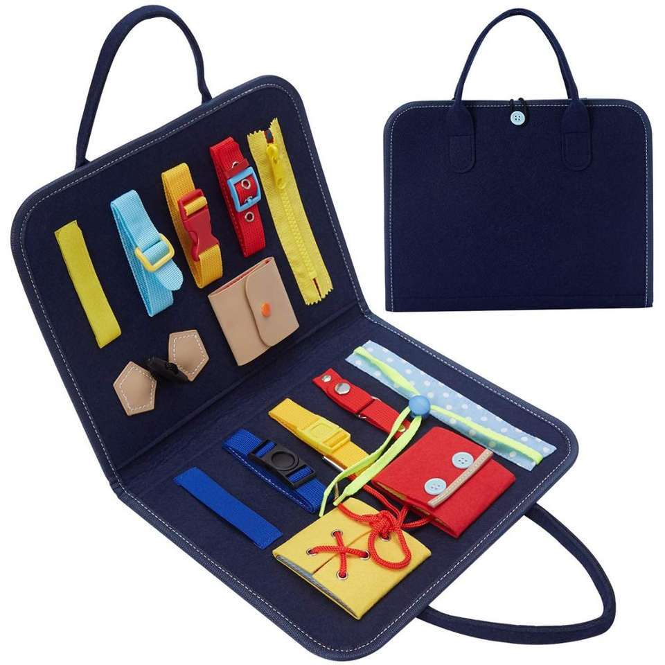 🔥Felt Learning Board Busy Board