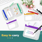 💊 A8 Waterproof Pill Organizer – 14 Large Zippered Pouches for A8 Binder