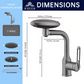 Innovative 4-in-1 Rotatable Multi-mode Faucet