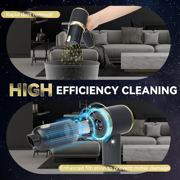 Portable Air Duster Wireless Vacuum Cleaner