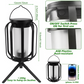 Outdoor Solar Lantern with Flickering Flame – Waterproof, Energy-Efficient, and Irresistibly Charming