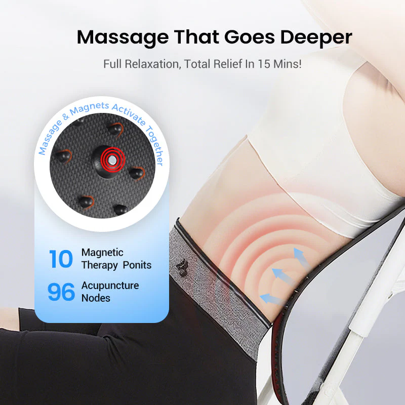 Magnetic Therapy Acupuncture Massage Lumbar Stretcher