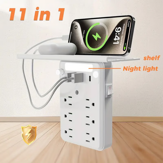 Wall Outlet Extender with Shelf Night（Buy 2 Free Shipping✈️）