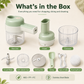 4-in-1 Handheld Electric Food Chopper