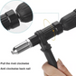 Pop Rivet Gun Tool Rivet Drill Attachment Power Drill Tool Kit Cordless Rivet Gun