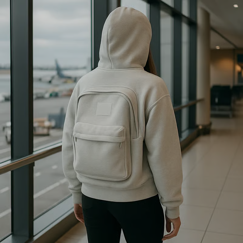 Travel Must Have-BackPack Hoodie