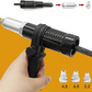 Pop Rivet Gun Tool Rivet Drill Attachment Power Drill Tool Kit Cordless Rivet Gun