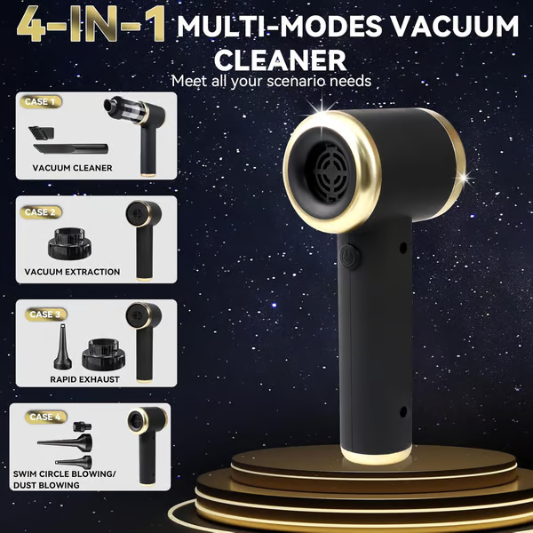 Portable Air Duster Wireless Vacuum Cleaner