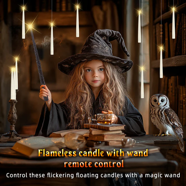 Floating Candles with Wand