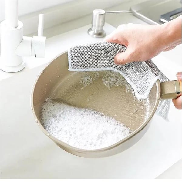 ✨NEW YEAR SALE🤩Multipurpose Non-Scratch Scrubbing Wire Dishwashing Rags