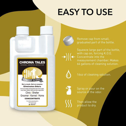 🌞Fresh Spring with 50% Discount!🍑 Pet Odour Remover Concentrate | 242L Solution | Molecular Destruction (No Enzymes!) | Apricot Scent