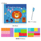 🔥LAST DAY SALE 60% OFF🏅Montessori Magnetic Book Fraction Puzzle