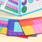 🔥LAST DAY SALE 49% OFF🏅Educational Magnetic Book Fraction Puzzle