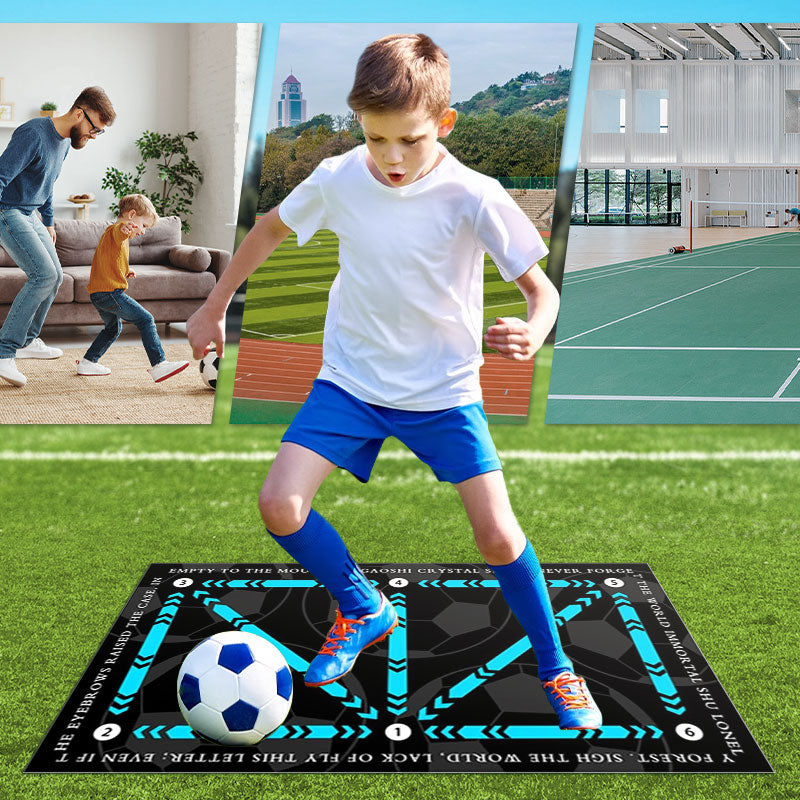 🔥Non-Slip Football Training Mat - Durable & Portable, Perfect for Footwork Drills Anywhere ✨