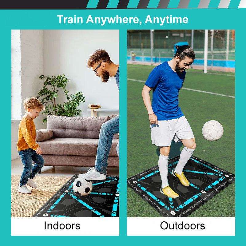 🔥Non-Slip Football Training Mat - Durable & Portable, Perfect for Footwork Drills Anywhere ✨