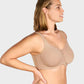 🏆 Last Day Special Price £9.99! 💐Women's Elegant Sheer Full Coverage Plus Size Bra