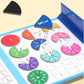 🔥LAST DAY SALE 49% OFF🏅Educational Magnetic Book Fraction Puzzle