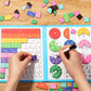 🔥LAST DAY SALE 49% OFF🏅Educational Magnetic Book Fraction Puzzle