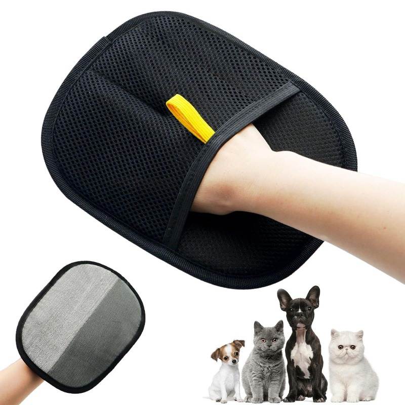 ⏳Time-Limited Special⏰Reusable Electrostatic Pet Hair Removal Glove - Works on Clothes, Couch, Car & All Fabric Surfaces
