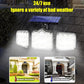 🎁Hot Sale 50% OFF🔥Solar Outdoor Lights 138LED Security Lights,3 Heads Dimmable SpotLights with 3 Modes,IP65 Waterproof