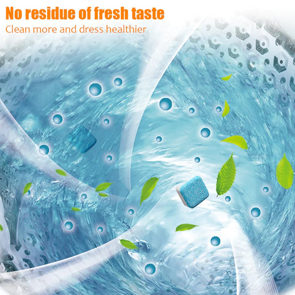 🔥Washing Machine Deep Cleaner Tablets ( Buy 2 Get 3 FREE )