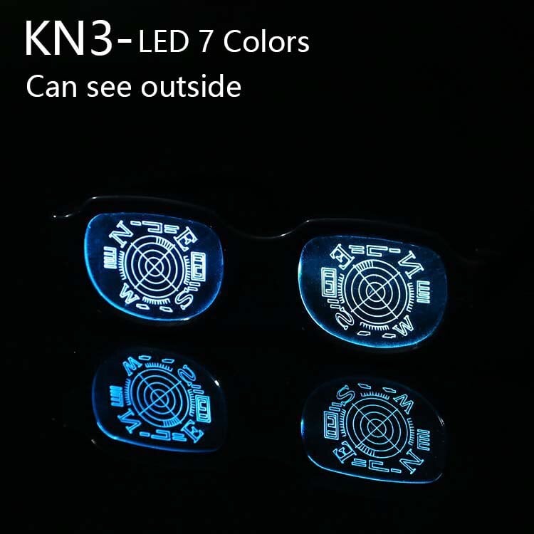 ✨LED Luminous Glasses Light-Up Eyewear