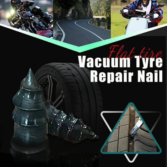 🔧 50% OFF NOW! 🚗 Vacuum Tire Mending Nail – Lossless & Efficient, Perfect Sealing & Easy to Operate – No Tire Disassembly Needed ✨