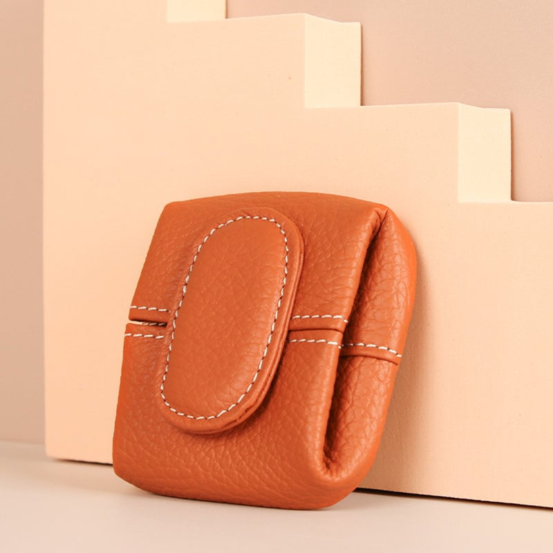 👛Cute Portable✨ Various Colours 🎨Solid Color Mini Coin Purse