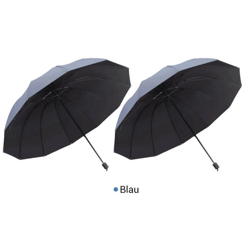 ☔✨🌧️💨 12-Rib Windproof Umbrella – Large Coverage, Compact Fold & Durable Frame for Heavy Rain & Wind. Over 13,847 Dry Days Guaranteed!✨