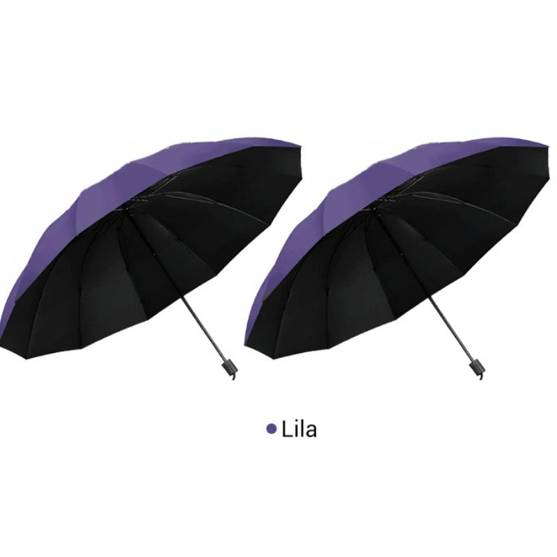 ☔✨🌧️💨 12-Rib Windproof Umbrella – Large Coverage, Compact Fold & Durable Frame for Heavy Rain & Wind. Over 13,847 Dry Days Guaranteed!✨